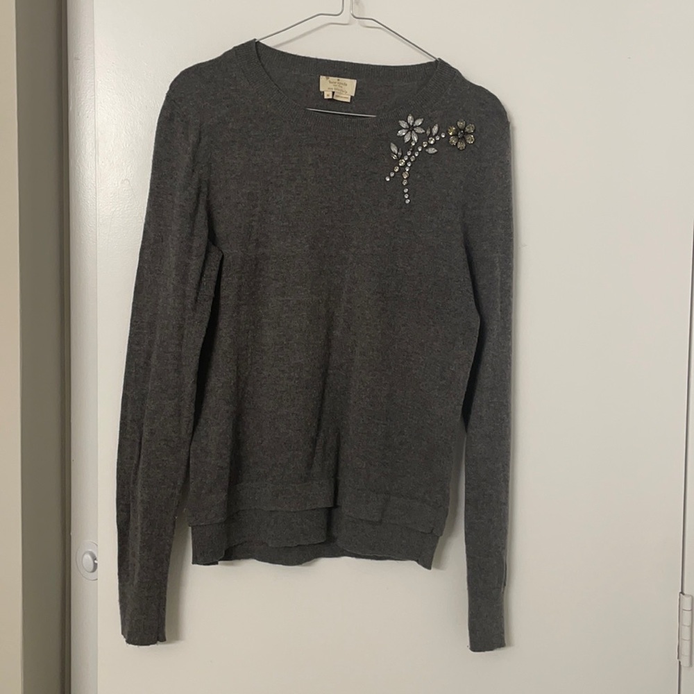 Kate Spade Wool mix Sweater with Crystals size M